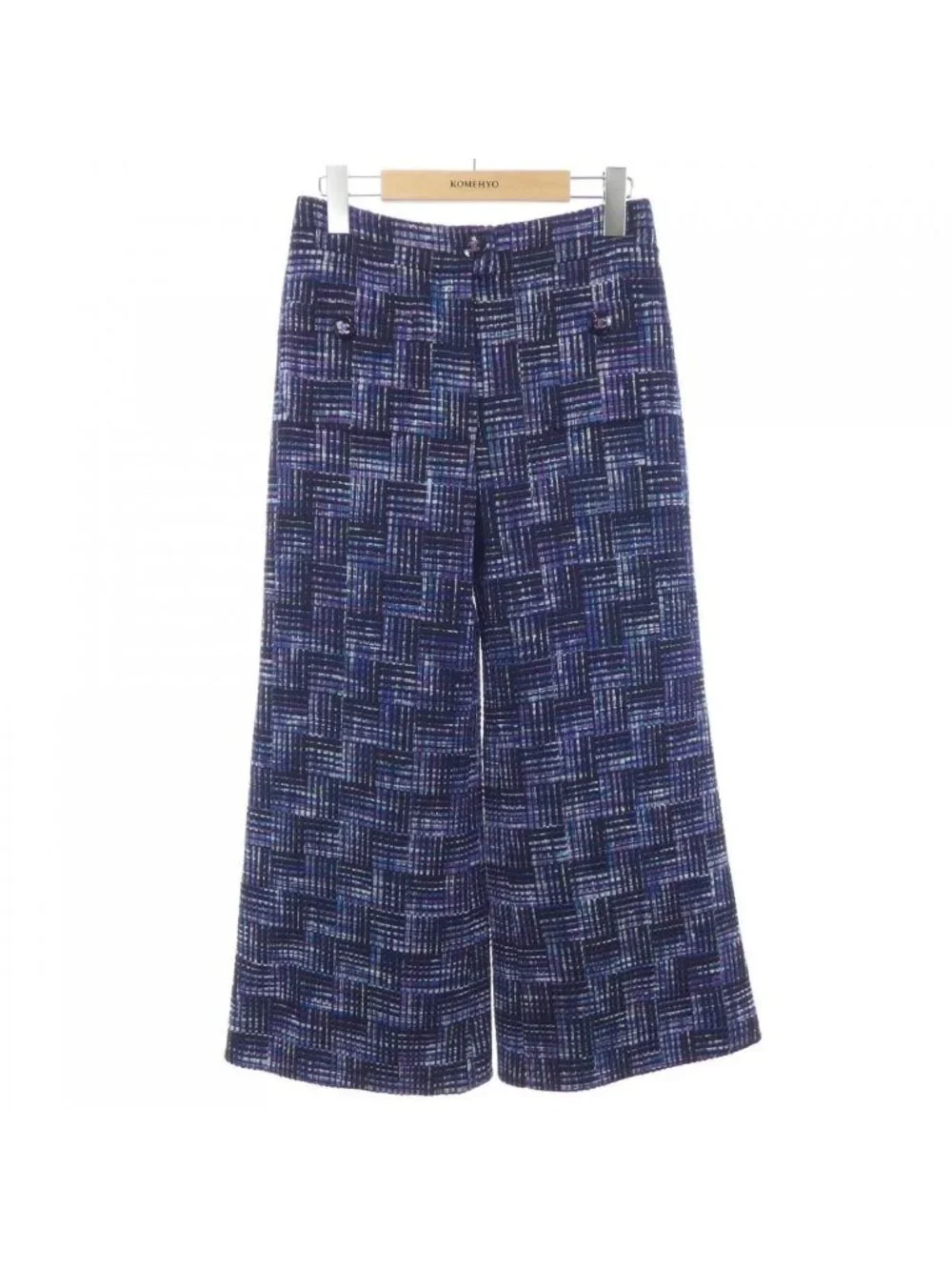 Chanel Pants Purple